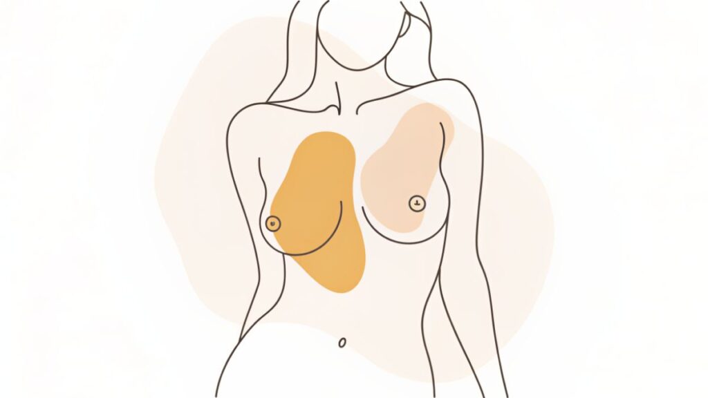 Enbloc Removal Abstract illustration of a woman's torso