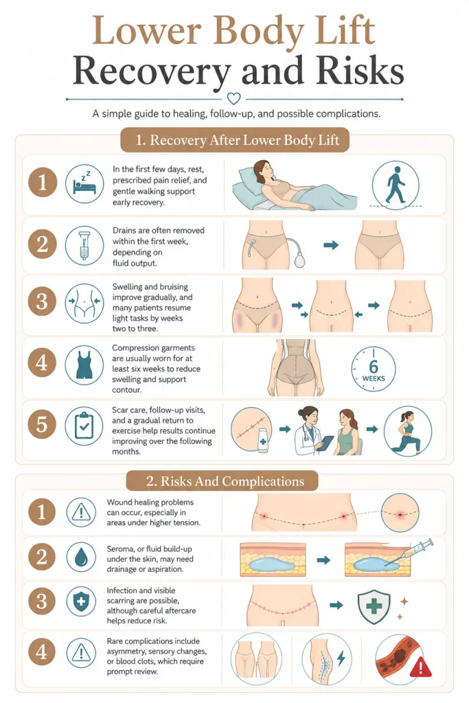 Lower Body Lift Recovery and Risks by Dr Robert Owen
